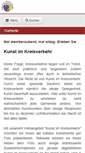 Mobile Screenshot of kunstimkreisverkehr.de